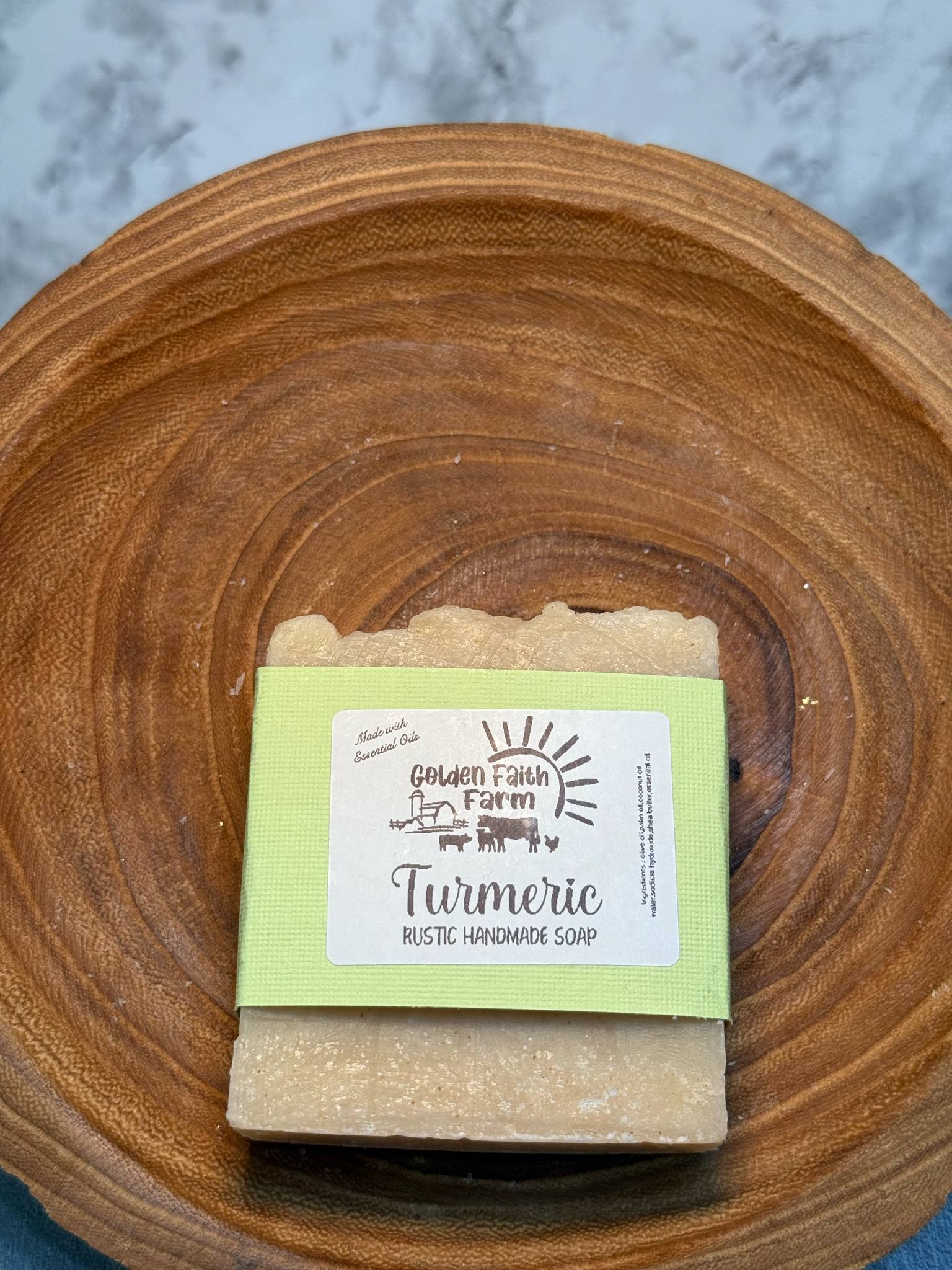 All-Natural Soap Bar Made with Essential Oils