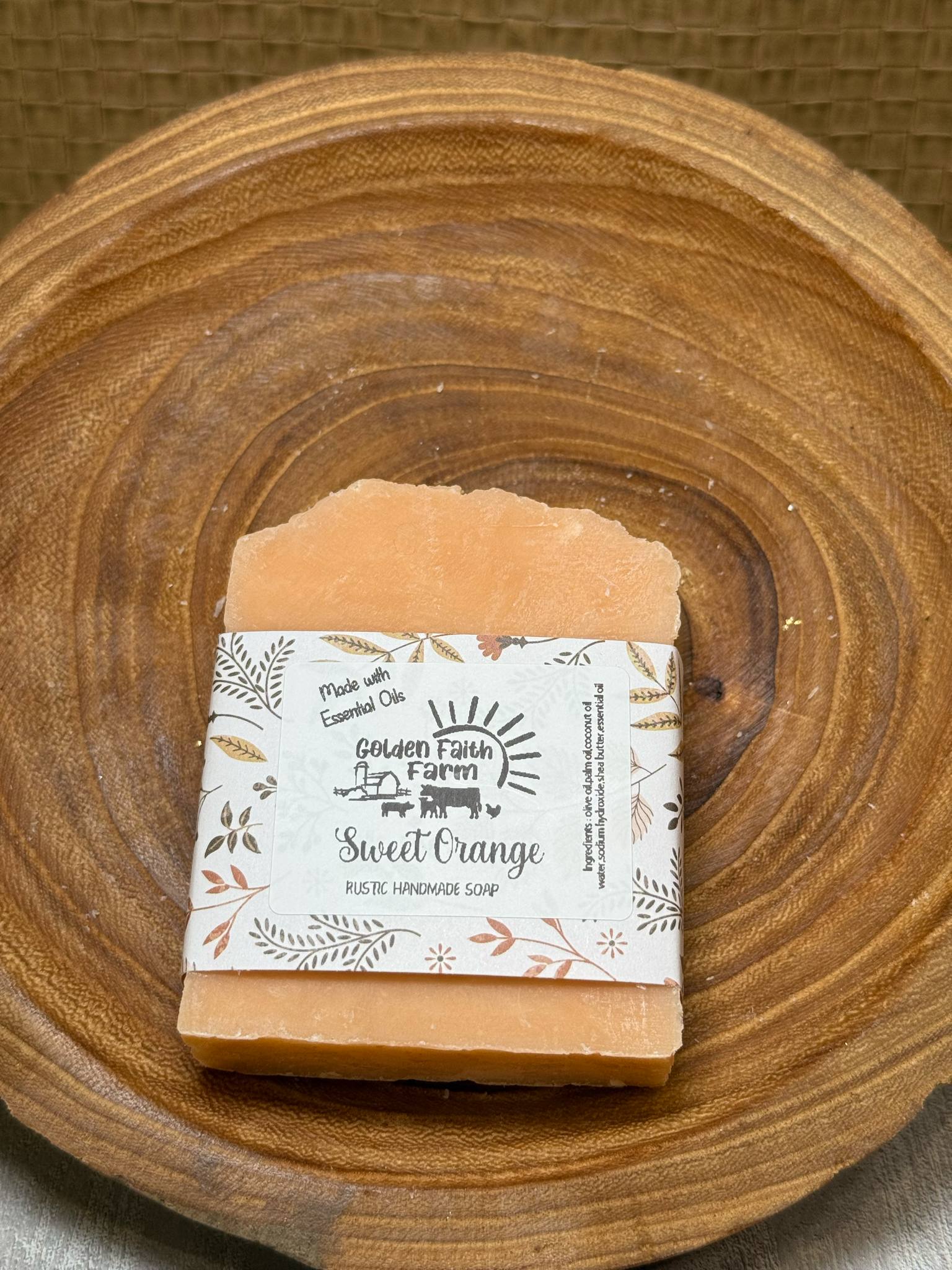 All-Natural Soap Bar Made with Essential Oils