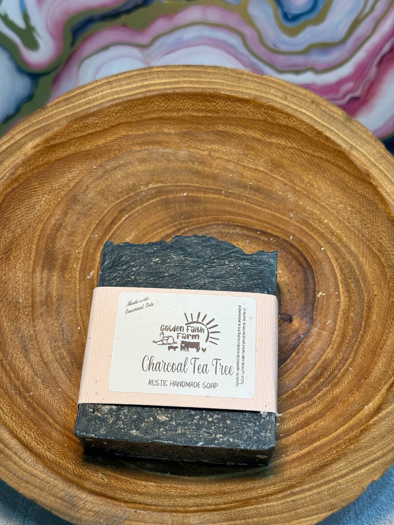 All-Natural Soap Bar Made with Essential Oils