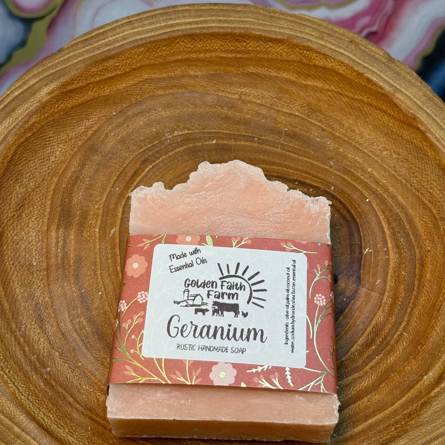 All-Natural Soap Bar Made with Essential Oils