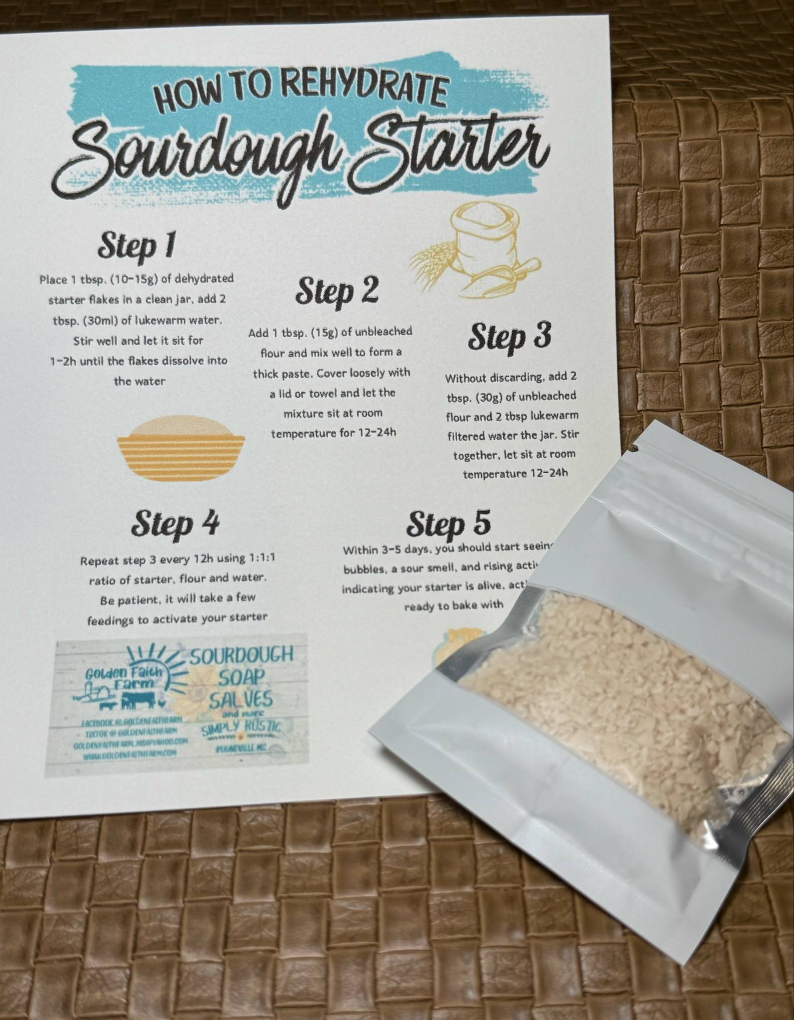 Sourdough Starter Kit