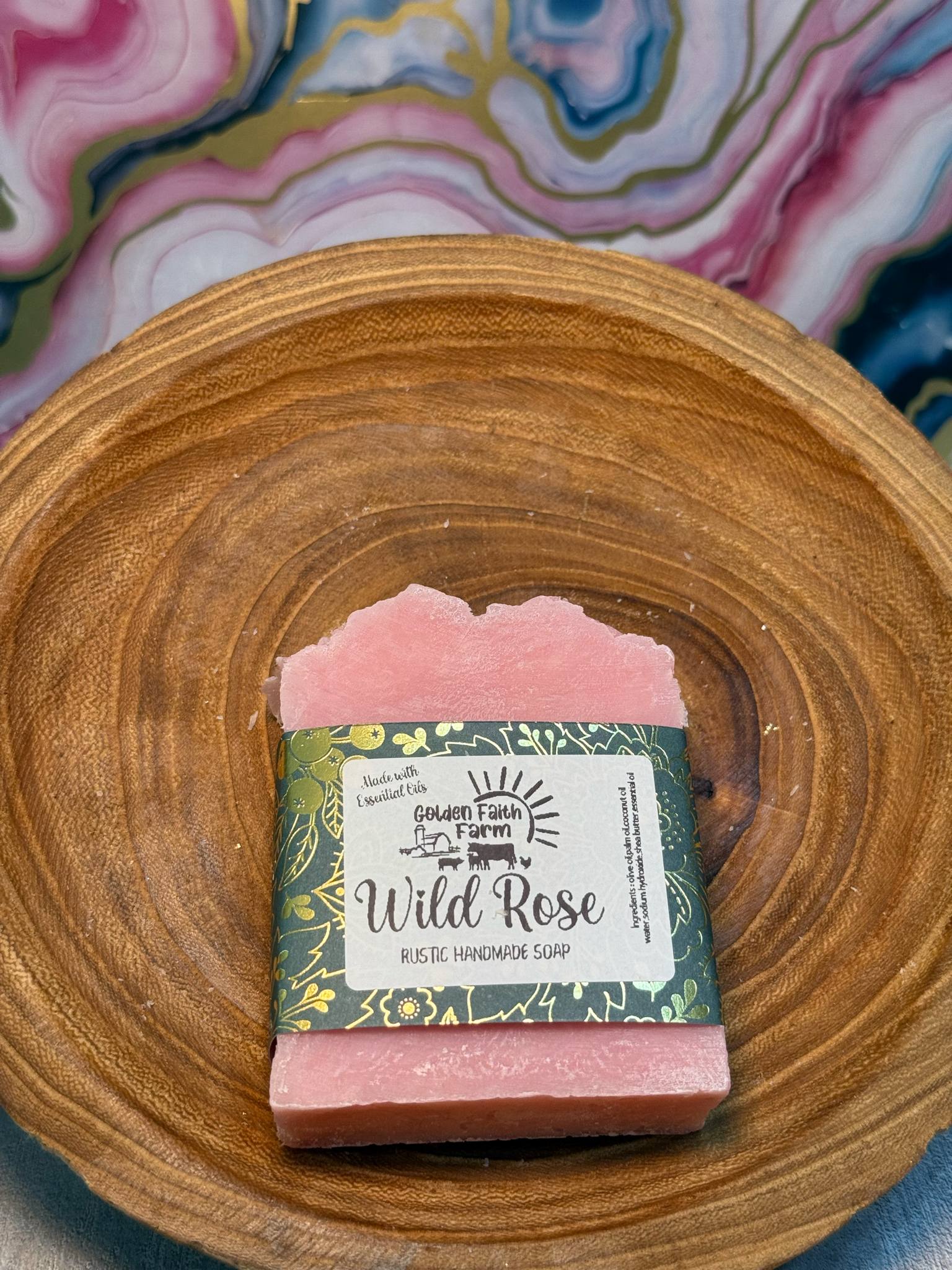 All-Natural Soap Bar Made with Essential Oils