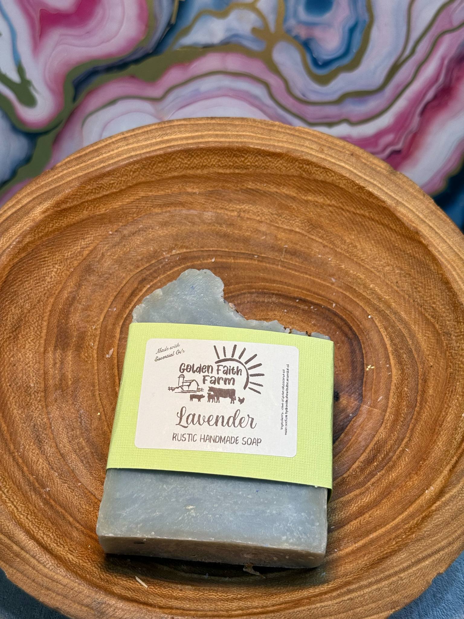 All-Natural Soap Bar Made with Essential Oils