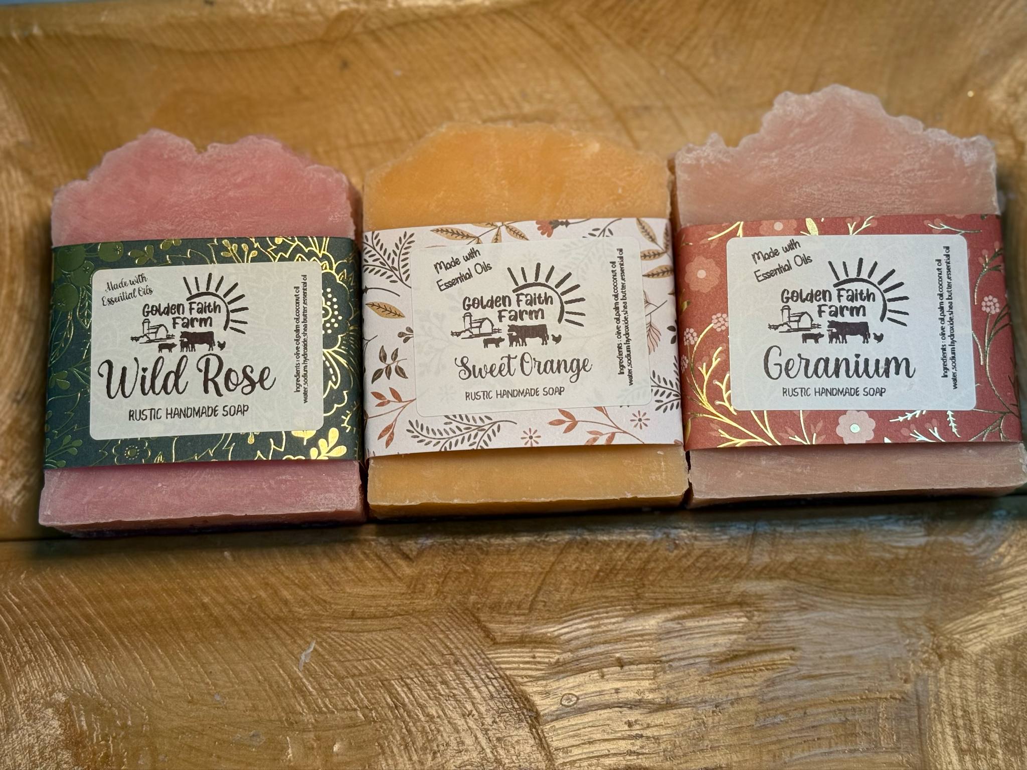All-Natural Soap Bar Made with Essential Oils